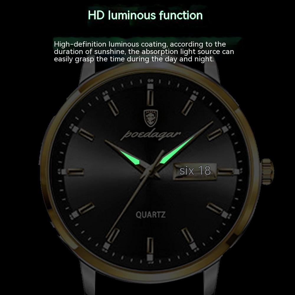 Waterproof Luminous Men's Watch Quartz Watch