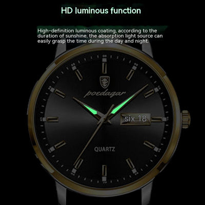 Waterproof Luminous Men's Watch Quartz Watch